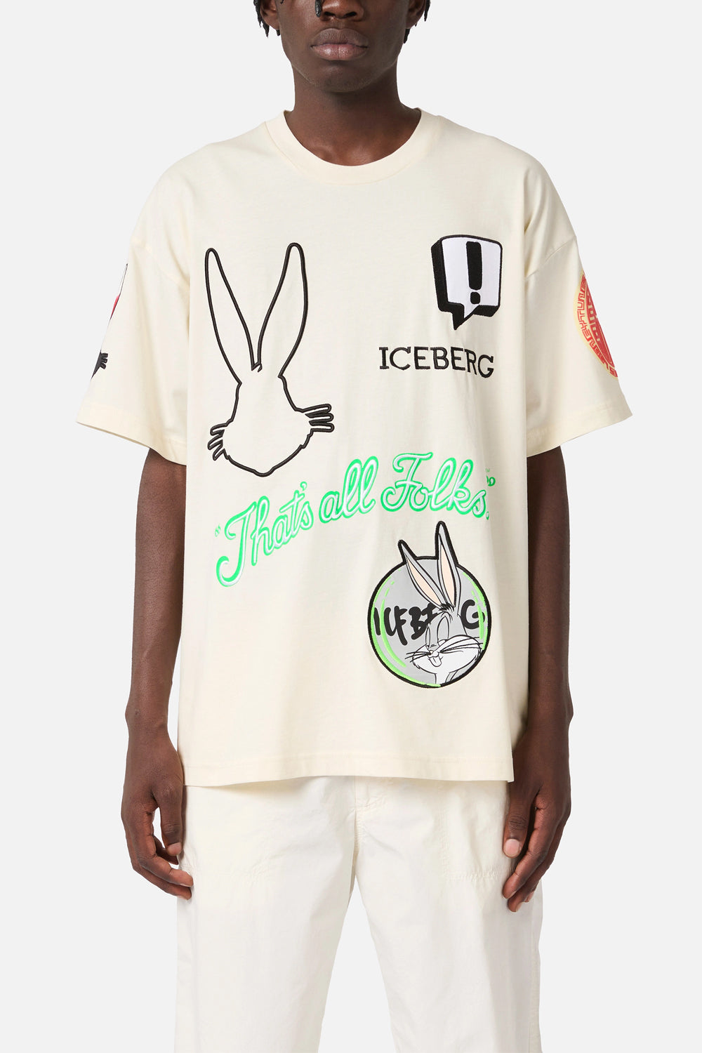 ICEBERG T-shirt con stampa Bugs Bunny ICEBERG