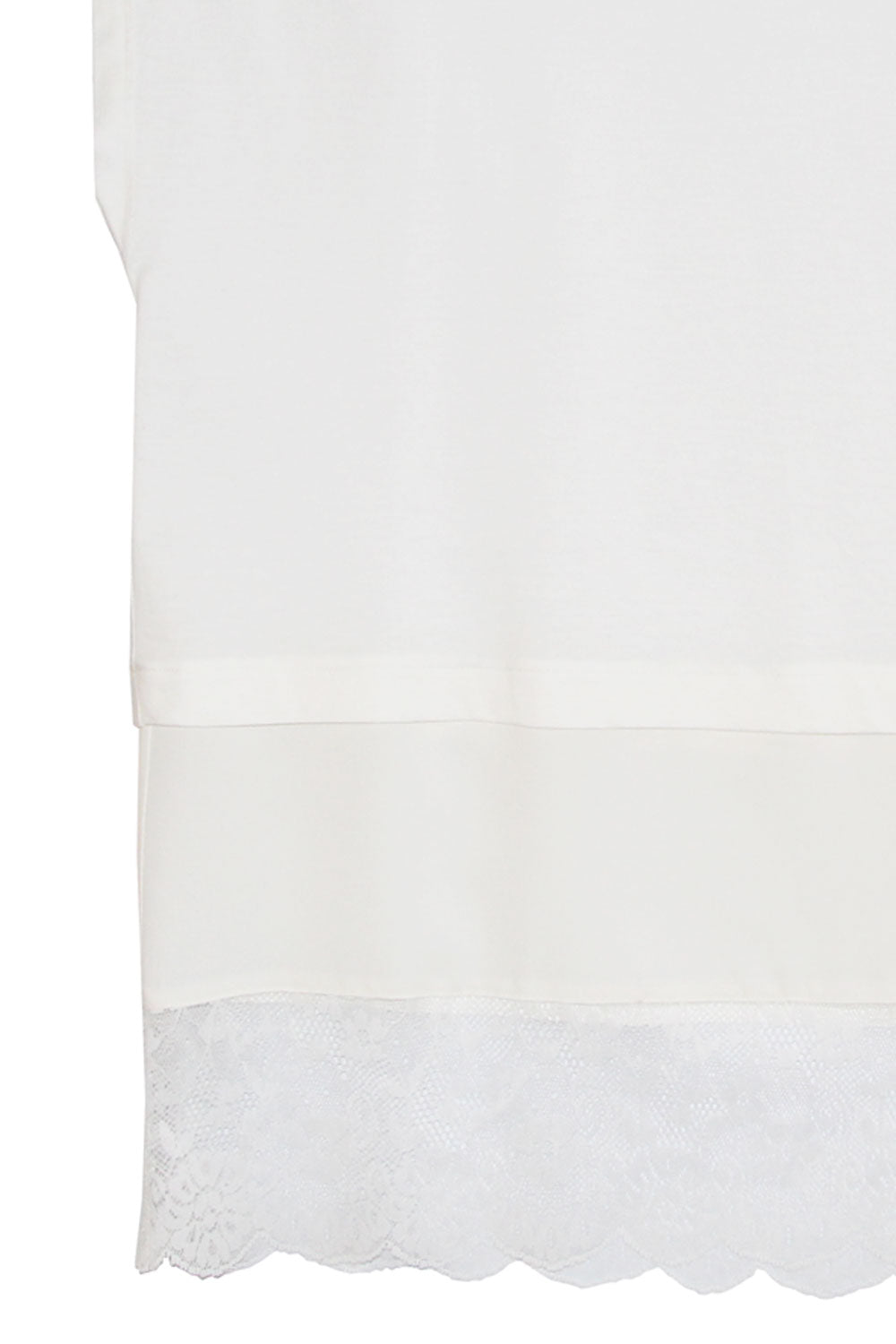 T-shirt con Fondo Ricamato - JUCCA