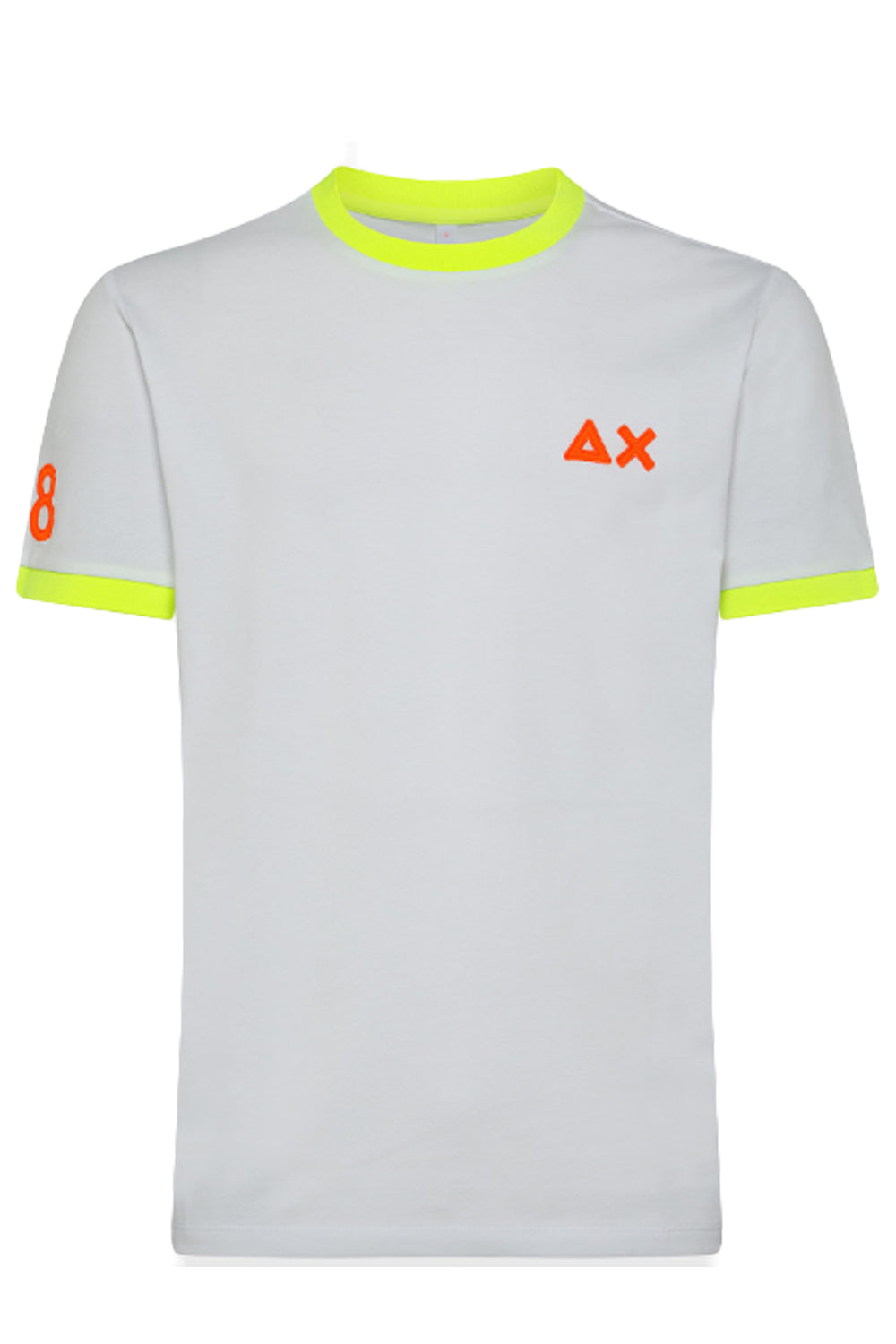 SUN68 Tshirt logo fluo SUN 68