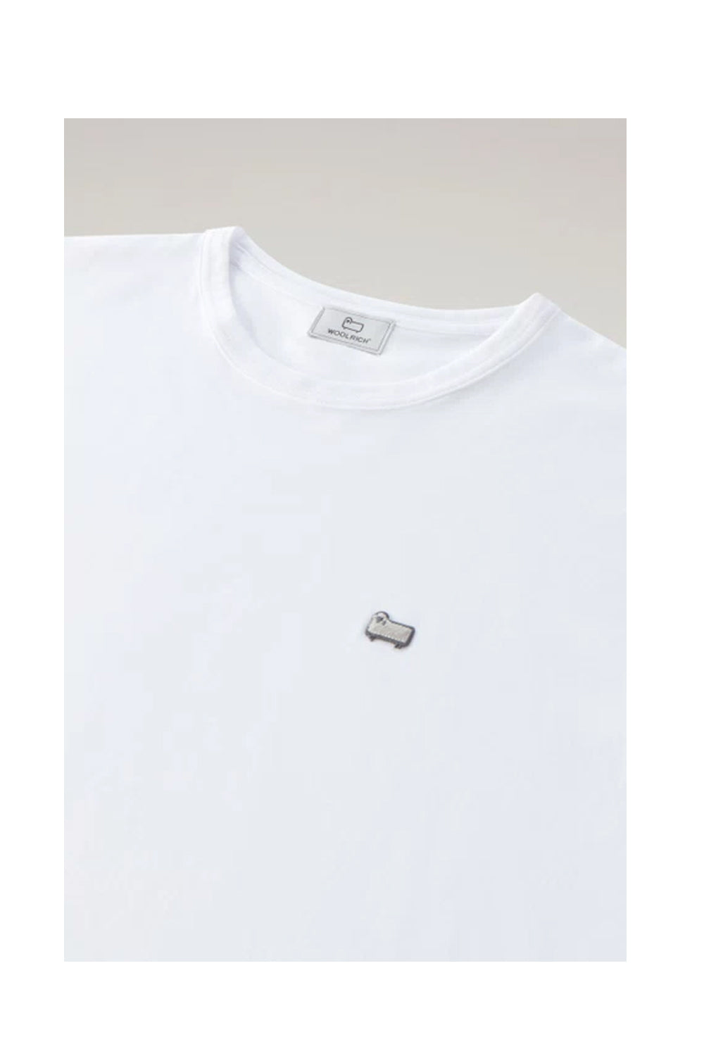 WOOLRICH T-shirt Sheep in puro cotone