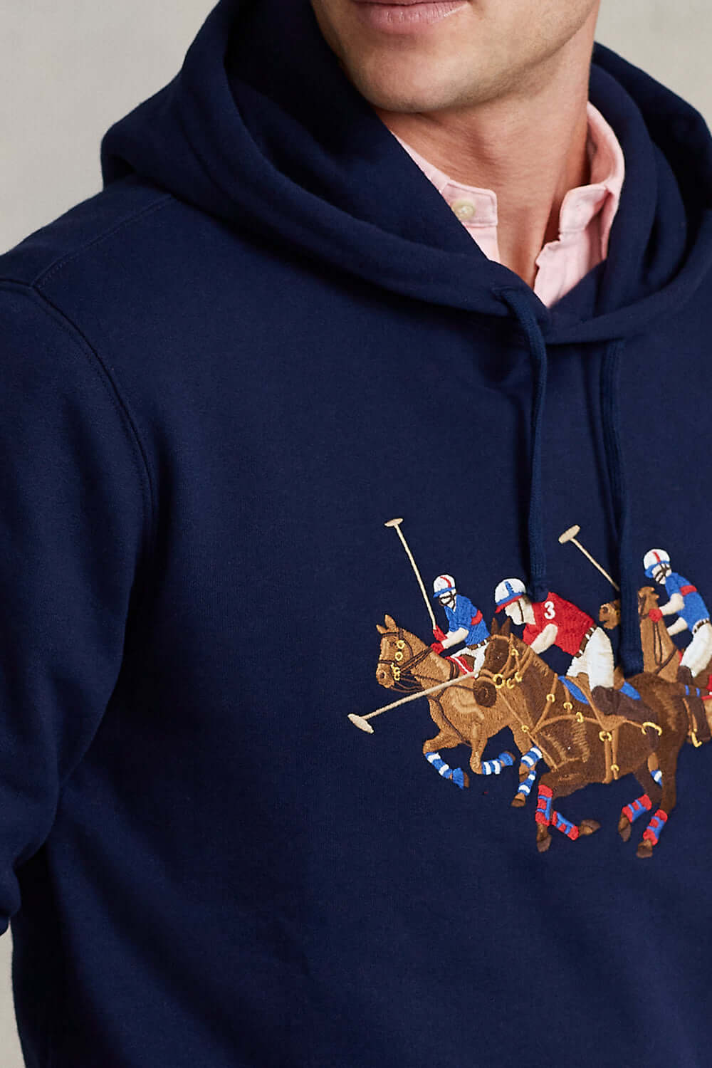 Felpa con motivo pony triplo - POLO RALPH LAUREN Felpa POLO RALPH LAUREN   