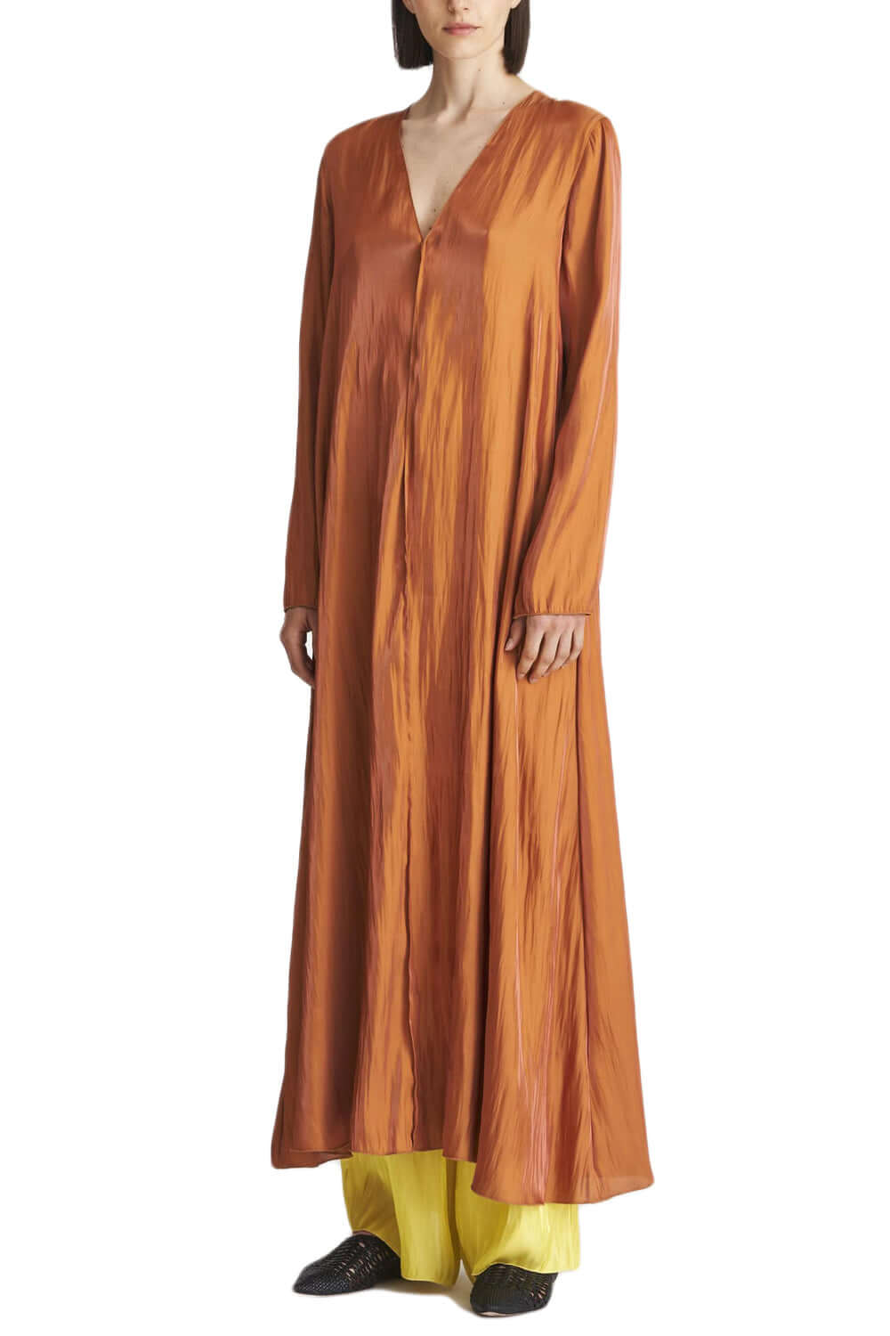 Abito Lungo con Scollo a V - JUCCA