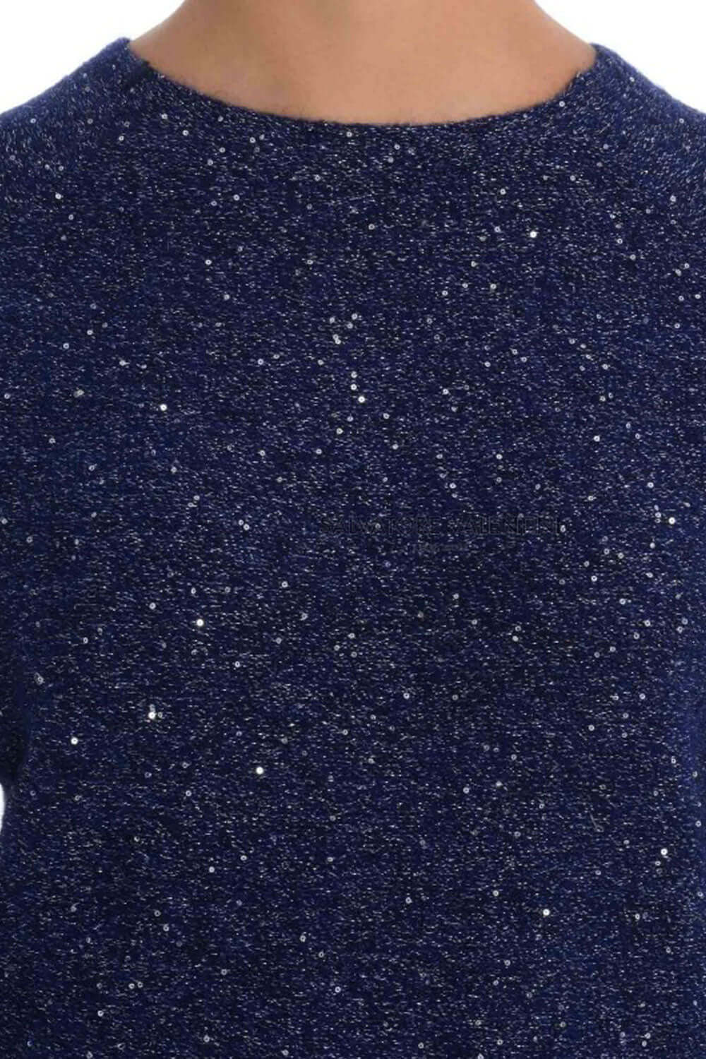 Maglia girocollo in lana glitter - SUN 68 Maglia SUN 68   