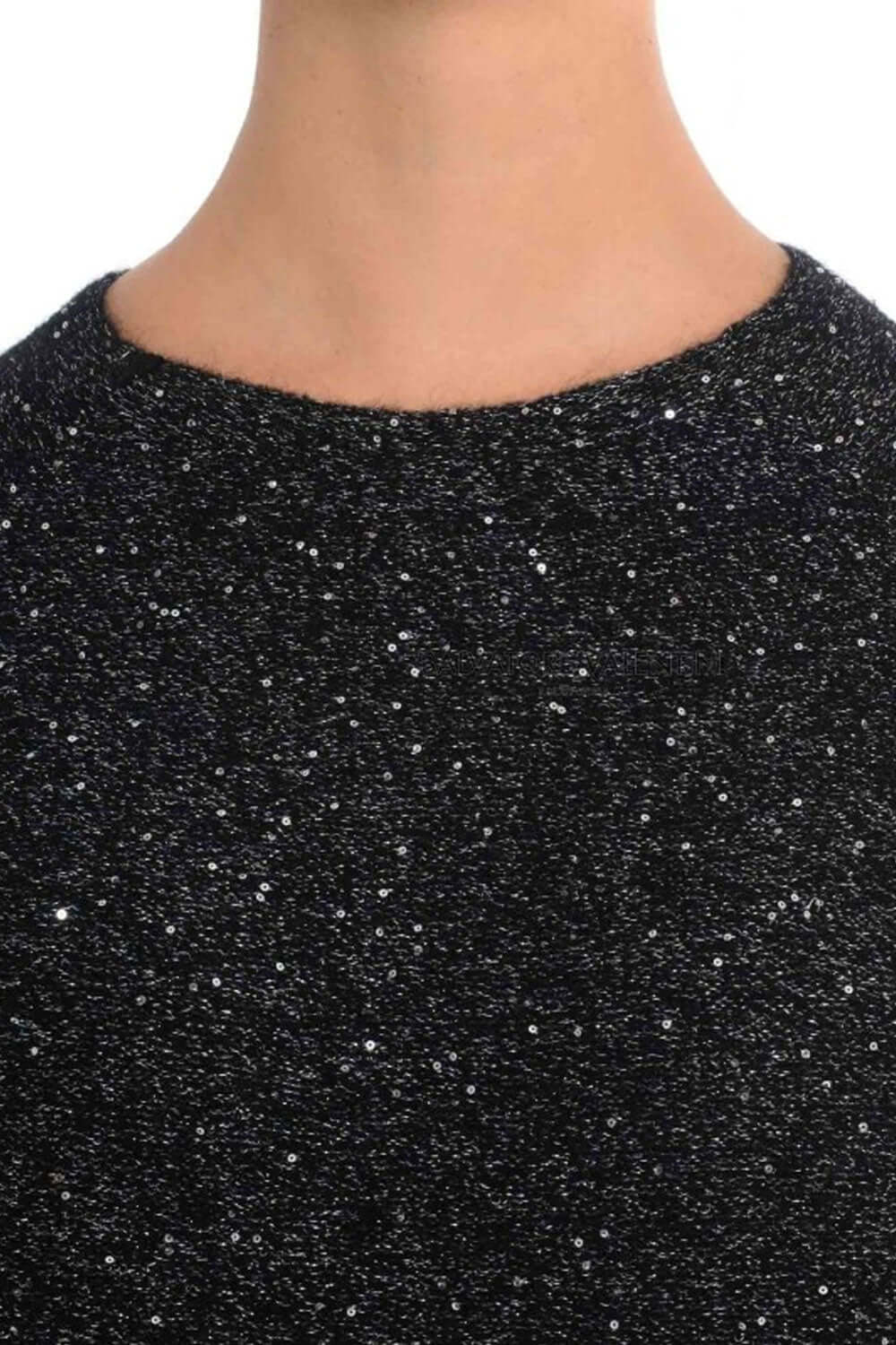 Maglia girocollo in lana glitter - SUN 68 Maglia SUN 68   